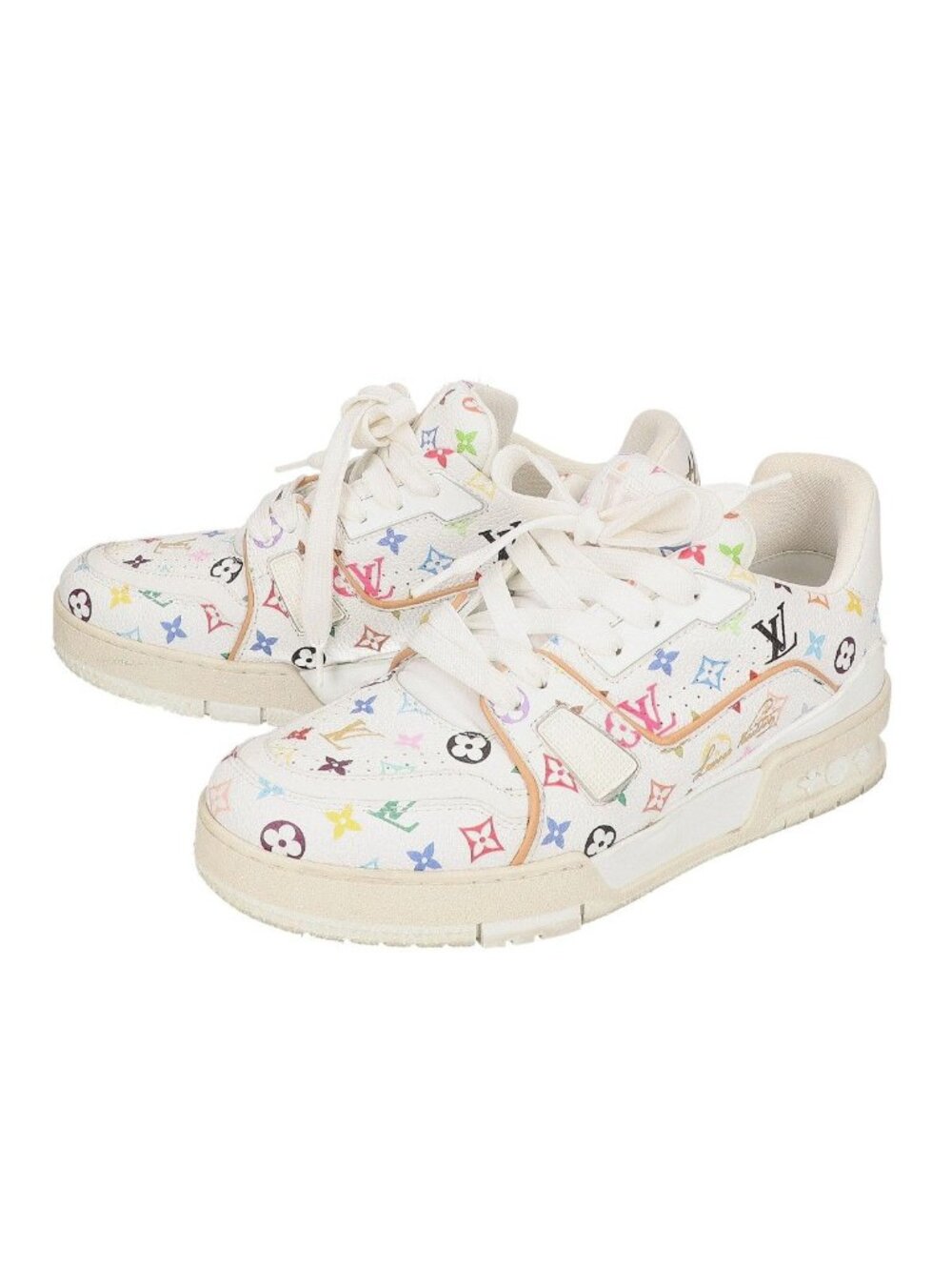 Louis Vuitton x Takashi Murakami Monogram Multicolor Trainer Sneakers